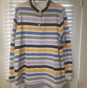 Henley Top by Denim & Co Active